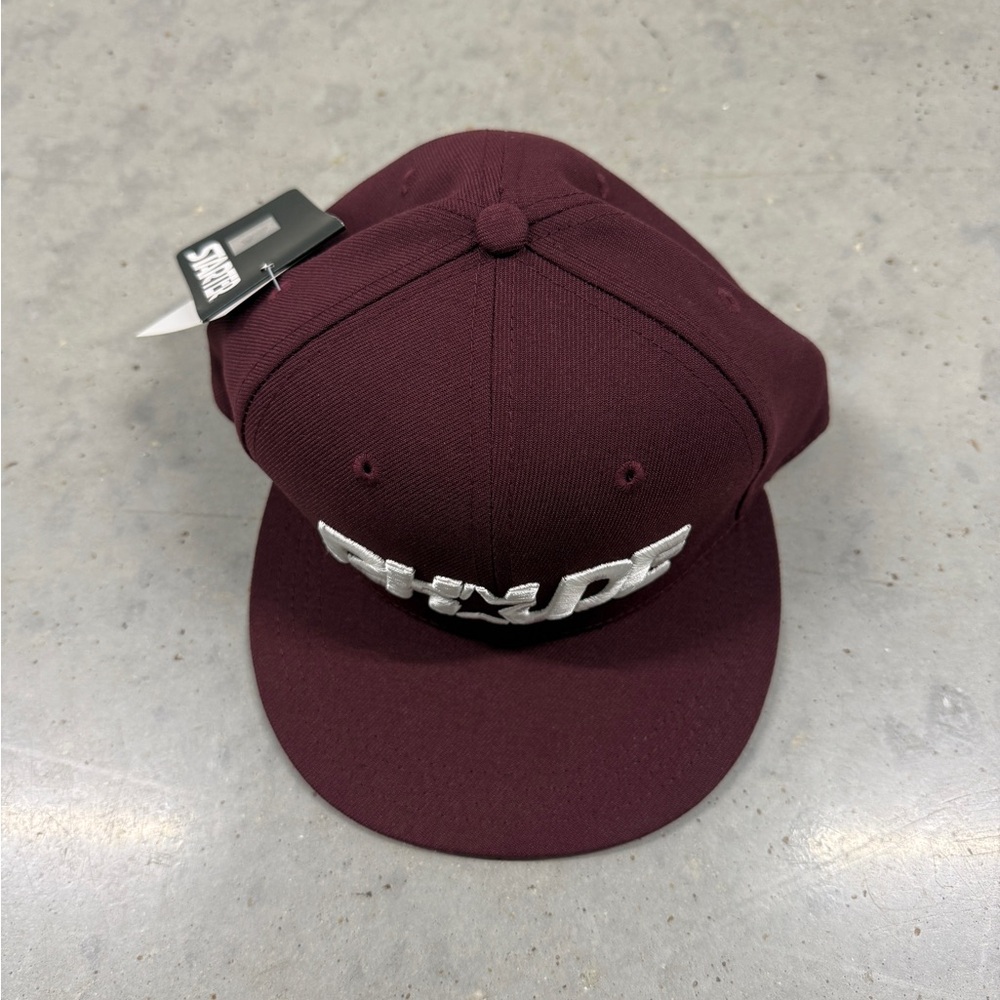 RHUDE x Starter Burgundy Snapback Hat